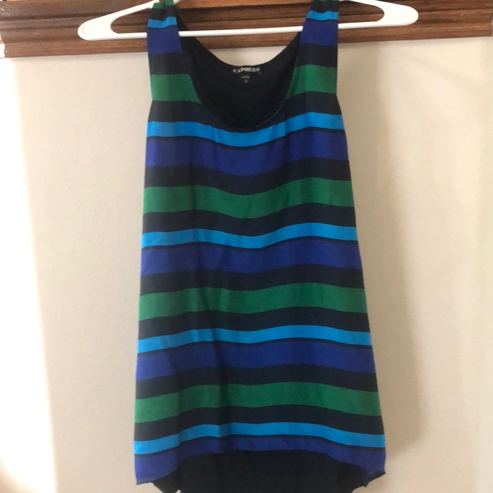 Express sleeveless blouse